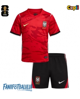 Republica Coreea Echipament de Fotbal Replică Mondial 2026 Copii Acasa (+ Șorturi)